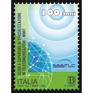 ITALIA - 2023 - 100° della Scuola Superiore di Specializzazione in Telecomunicazioni - 1 v.