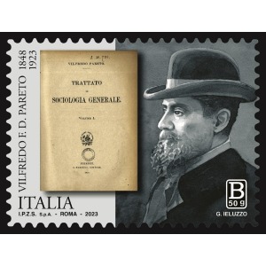 ITALIA - 2023 - 100° della scomparsa di Vilfredo Federico Damaso Pareto - 1 v.