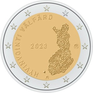 2023 2 Euro Servizio socio sanitario finlandese Finlandia