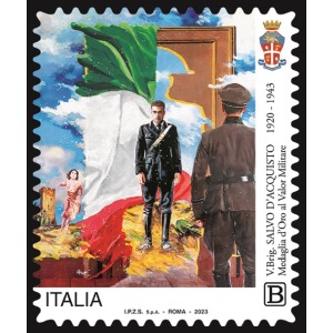ITALIA - 2023 - 80° del sacrificio del Vice Brigadiere M.O.V.M. Salvo D'Acquisto - 1 v.