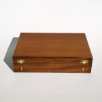 Box in legno e tessuto dainetto per 54 penne 3