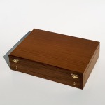 Box in legno e tessuto dainetto per 54 penne 4