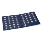 Folder PRESSO per 48 monete circolanti da 50 pence dal 1998 Leuchtturm 2