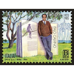 ITALIA - 2023 - 100° della nascita di Italo Calvino - 1 v.