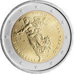 2023 2 Euro 500° della scomparsa di Luca Signorelli FDC San Marino
