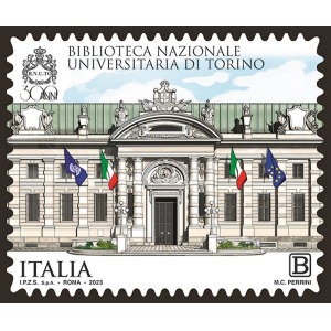 ITALIA - 2023 - 300° della Biblioteca Nazionale Universitaria di Torino - 1 v.