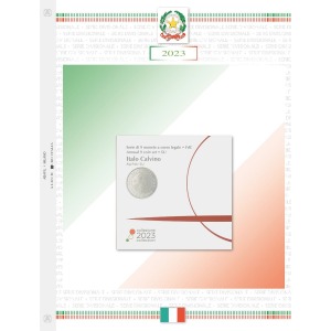 Foglio SERIE DIVISIONALE con argento ITALIA 2023 Abafil