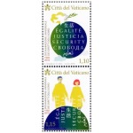2018 70° della Dichiarazione Universale dei Diritti dell Uomo 2 v. in coppia verticale Vaticano 1