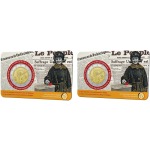 2023 2 Euro 75° del suffragio femminile in Belgio FDC in coin card Belgio fronte 2 coin card