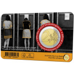 2023 2 Euro 75° del suffragio femminile in Belgio FDC in coin card versione francese Belgio retro