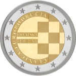 2023 2 Euro Introduzione dell Euro in Croazia Croazia