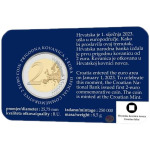 2023 2 Euro Introduzione dell Euro in Croazia FDC in coin card Croazia 3