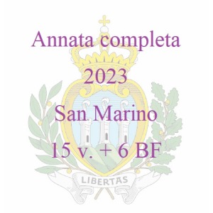 2023 Annata completa 15 v. 6 BF San Marino