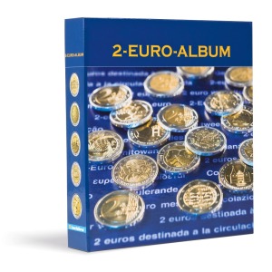 Cartella a 4 anelli NUMIS 2 Euro commemorativi senza custodia Leuchtturm
