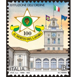 ITALIA - 2023 - 100° della Stella al Merito del Lavoro - 1 v.