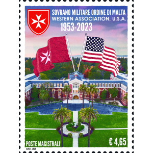 SMOM - 2023 - 70° dell'Associazione Occidentale degli Stati Uniti d'America dell'Ordine di Malta - 1 v.