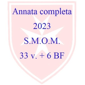 2023 Annata completa 33 v. 6 BF S.M.O.M. SMOM