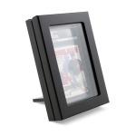 Astuccio vetrina VOLTERRA in legno a 1 casella rettangolare per carte gradate Nero Leuchtturm 3