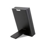 Astuccio vetrina VOLTERRA in legno a 1 casella rettangolare per carte gradate Nero Leuchtturm 4