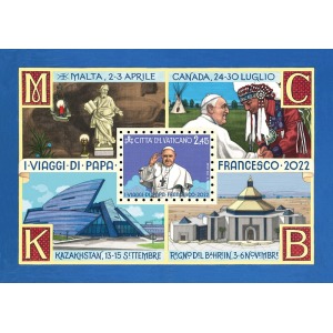 2023 I viaggi nel mondo di Papa Francesco nel 2022 1 BF Vaticano