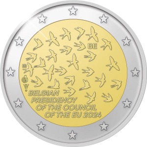 2024 2 Euro Presidenza Unione Europea Belgio