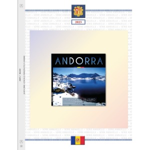 Foglio SERIE DIVISIONALE Andorra 2023 Abafil