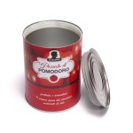 Nascondiglio per oggetti di valore camuffato da barattolo di passata di pomodoro Leuchtturm 1