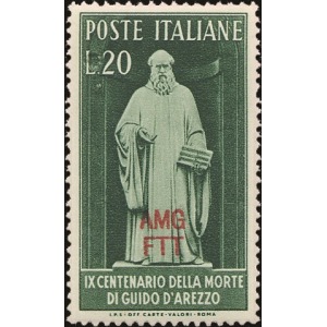 1950 900° della scomparsa di Guido D Arezzo 1 v. Trieste A