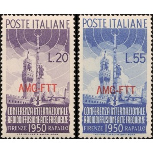 1950 Conferenza di Radiodiffusione 2 v. Trieste A
