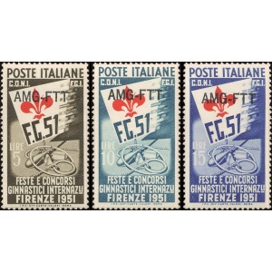 1951 Feste e Concorsi Ginnici 3 v. Trieste A