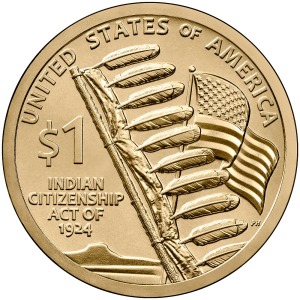 2024 1 Dollaro Nativi Doppia cittadinanza dei nativi americani USA