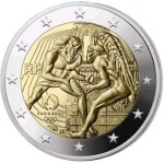 2024 2 Euro Olimpiadi di Parigi 2024 FDC in coin card Francia