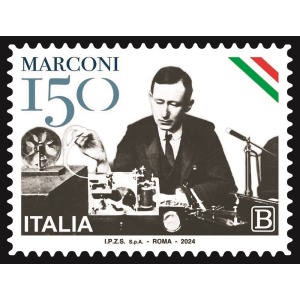 2024 150° della nascita di Guglielmo Marconi 1 v. Italia