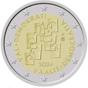 2024 2 Euro Elezioni e democrazia Finlandia