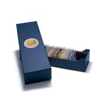 Box archivio LOGIK ORIZZONTALE per 2 Euro in coin card Leuchtturm 1
