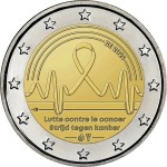 2024 2 Euro Lotta contro il cancro in Belgio Belgio