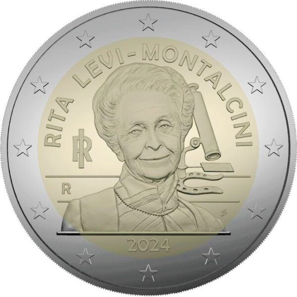 2024 2 Euro Rita Levi Montalcini Italia