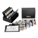 APPROVAL CARDS neri grandi in PVC rigido Lindner 2