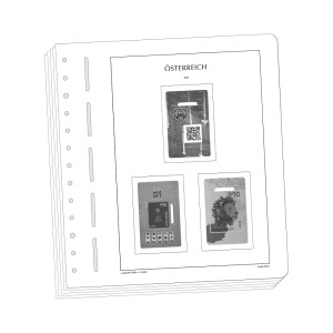 Austria Crypto stamps 2023 Con taschine Leuchtturm