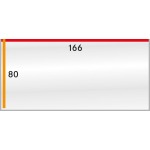 Buste protettive FREESTYLE da 166x80 mm con striscia adesiva 25 pz. Lindner 1