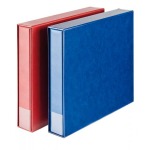 Cartella a 4 anelli per cartoline REGULAR XL con custodia Lindner 3