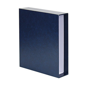 Custodia per cartella REGULAR XL Blu Lindner