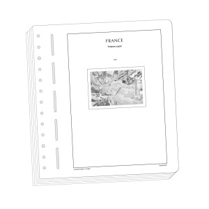 Francia Crypto stamps 2023 Con taschine Leuchtturm