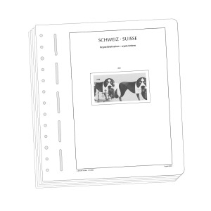 Svizzera Crypto stamps 2023 Con taschine Leuchtturm