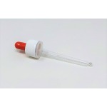 TAPPO A VITE CON CONTAGOCCE in vetro da 125 mm 1