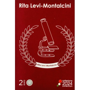 2024 2 Euro Rita Levi Montalcini FDC in folder Italia 1