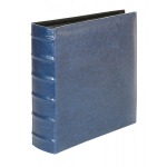 Album FIRMO XL per 224 FDC con fogli neri a 2 tasche senza custodia Blu Lindner 2