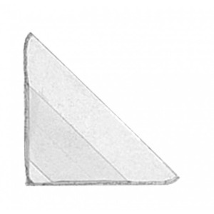 Angolari autoadesivi medi per FDC foto cartoline da 22x22 mm 250 pz. Lindner