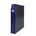 Cartella a 4 anelli BACI PERUGINA con custodia vuota Blu Master Phil 1