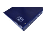 Cartella a 4 anelli BACI PERUGINA senza custodia vuota Blu Master Phil 2